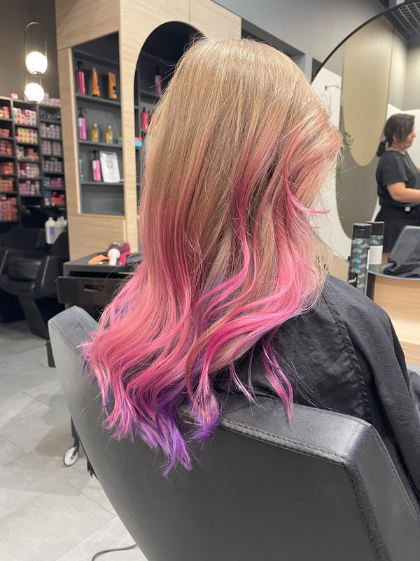 Krāsainās matu šķipsnas bērniem HAIRRIGA
