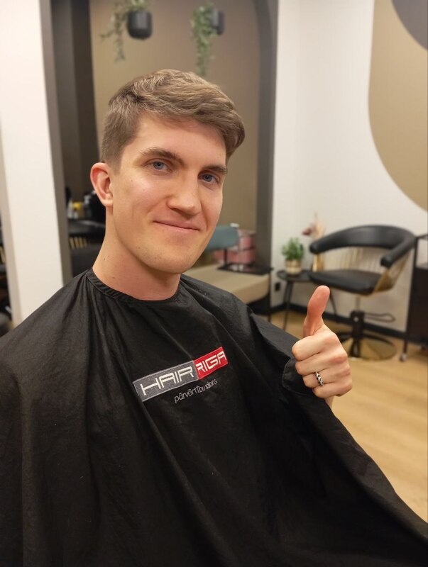 Vīriešu frizūra HAIRRIGA Barbershop