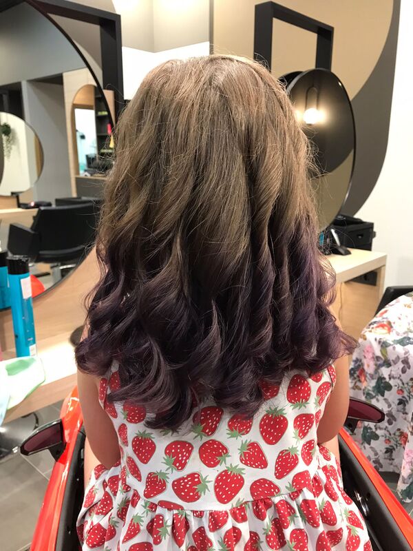 Krāsainās matu šķipsnas bērniem HAIRRIGA