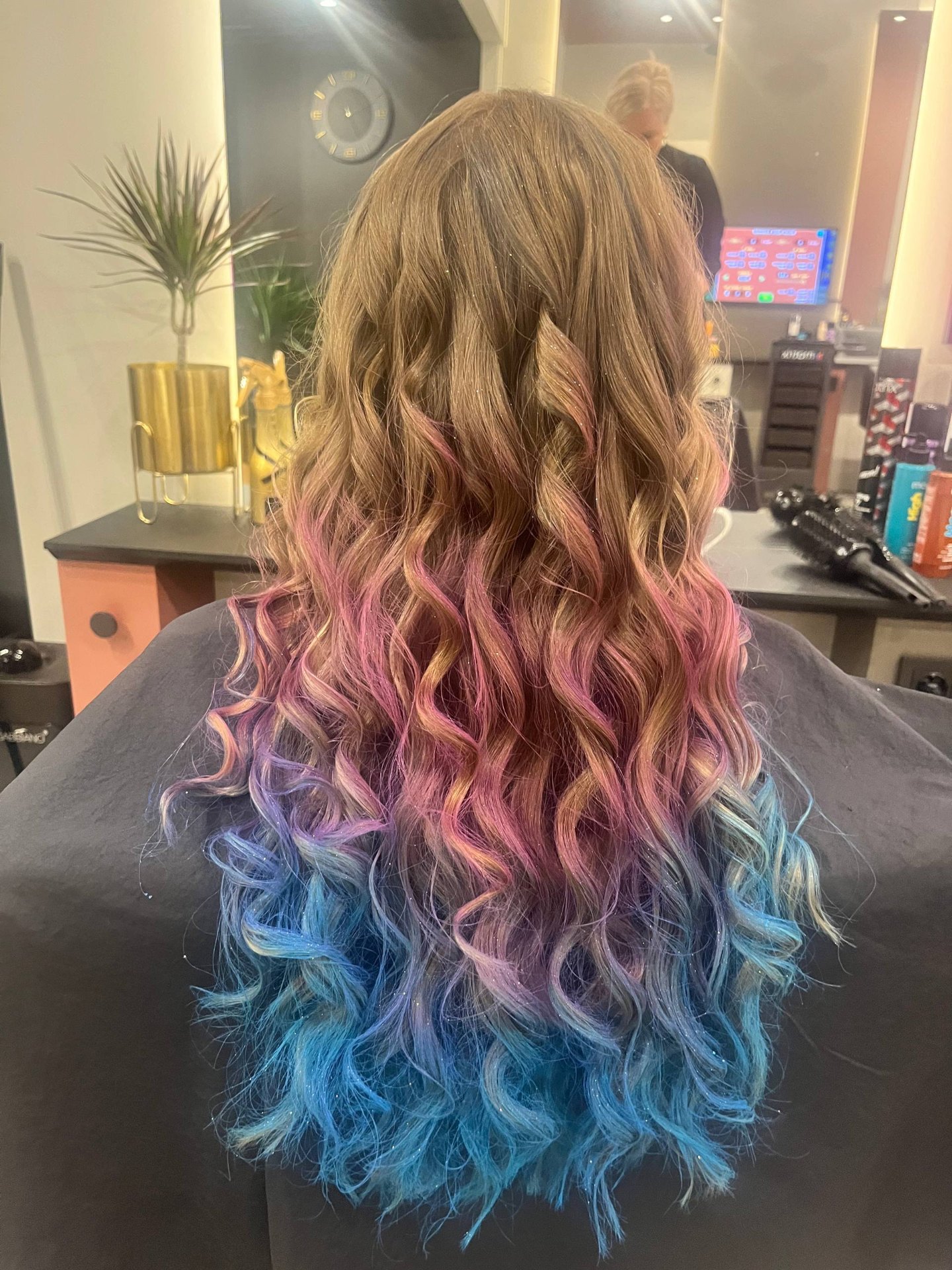 Krāsainā matu laka bērnam HAIRRIGA