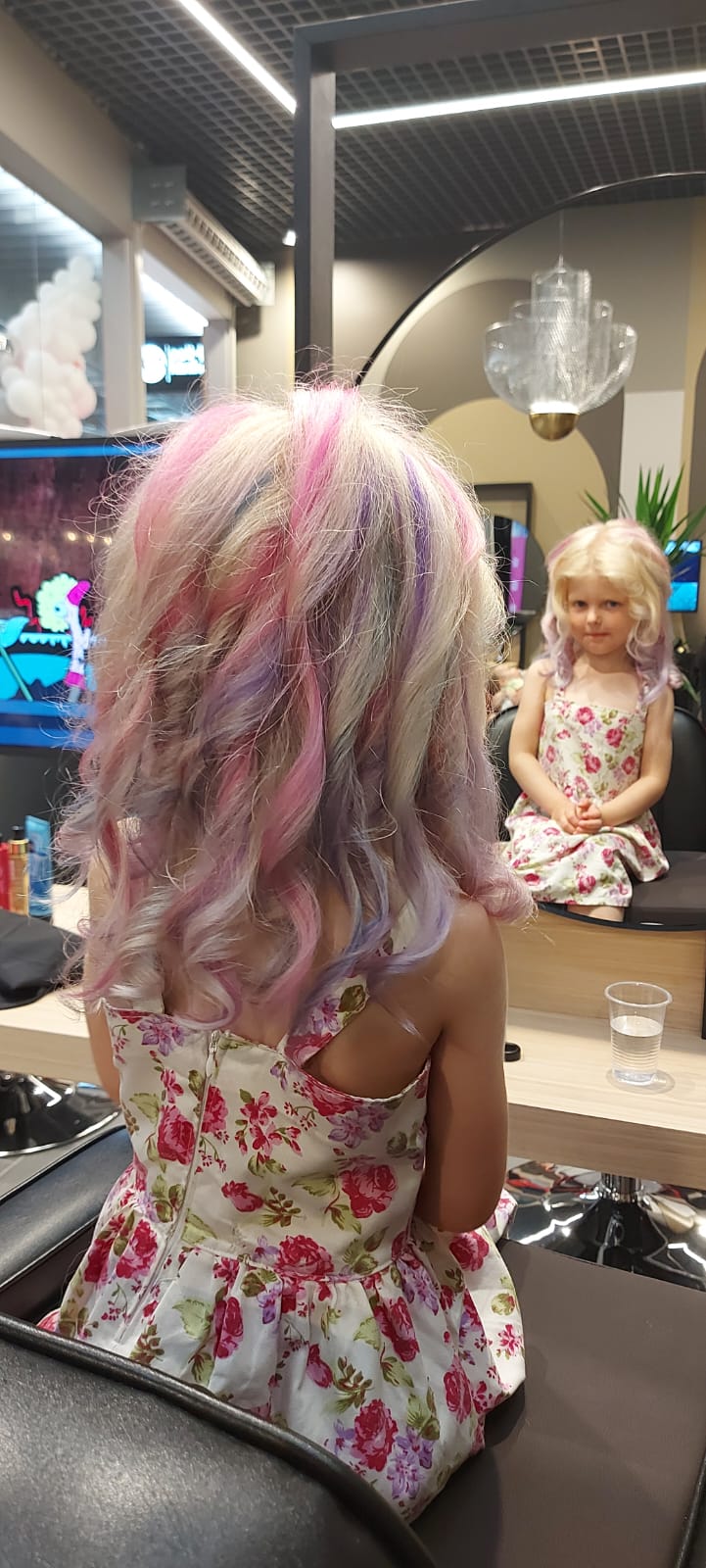 Krāsainās matu šķipsnas bērniem HAIRRIGA