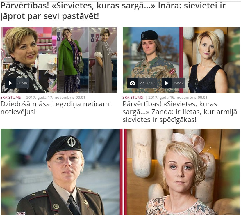 TVNET — Sievietes, kas sargā