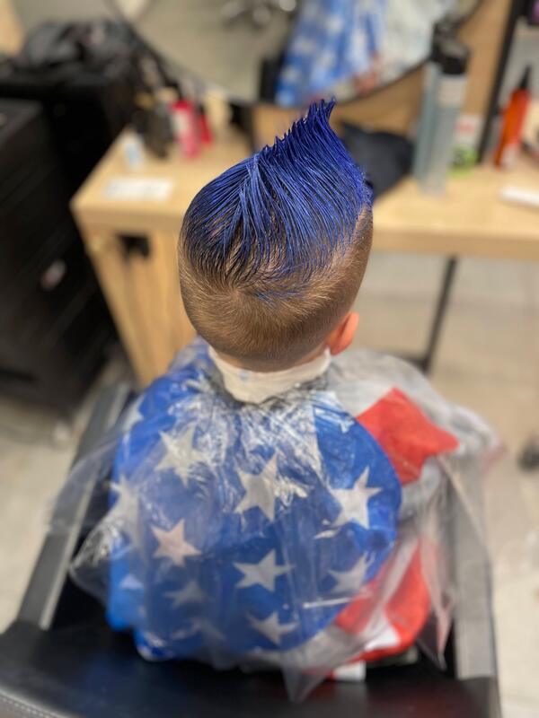 Krāsainās matu šķipsnas bērniem HAIRRIGA