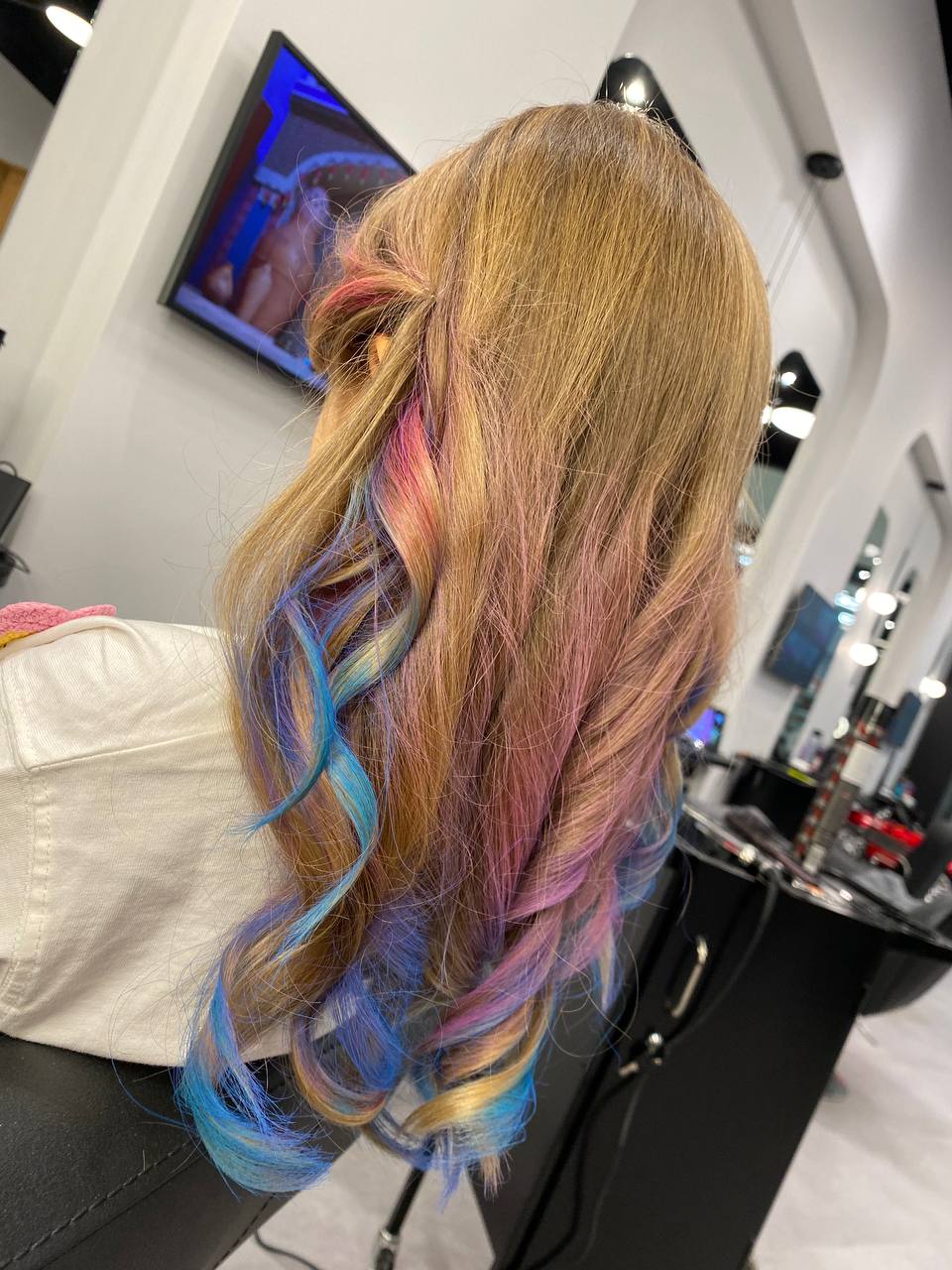 Krāsainā matu laka bērnam HAIRRIGA