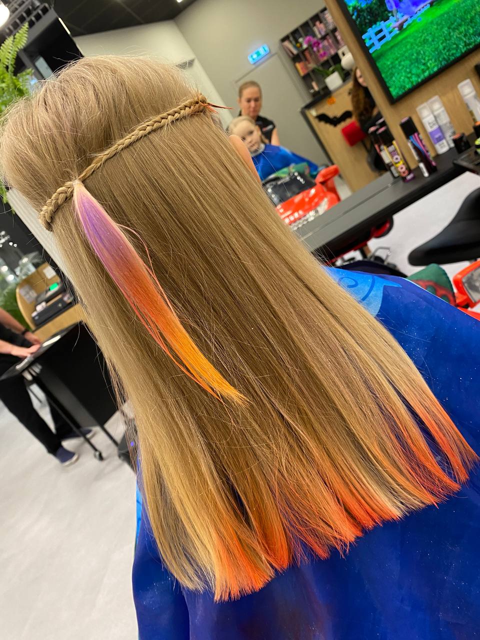 Krāsainā matu laka bērnam HAIRRIGA