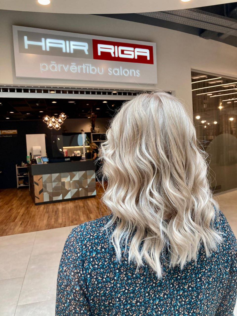 Balayage darbs HAIRRIGA salonā