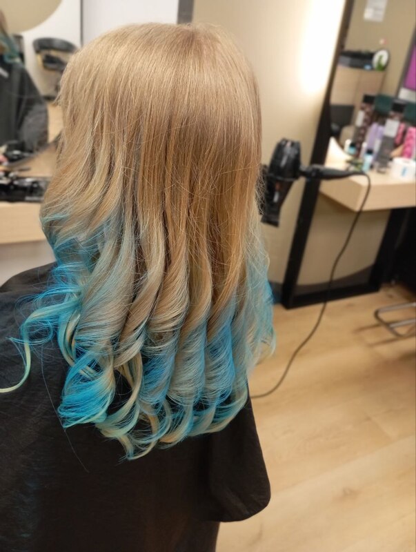 Krāsainās matu šķipsnas bērniem HAIRRIGA