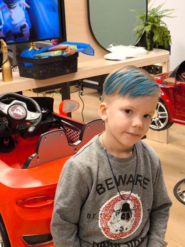 Krāsainā matu laka bērnam HAIRRIGA