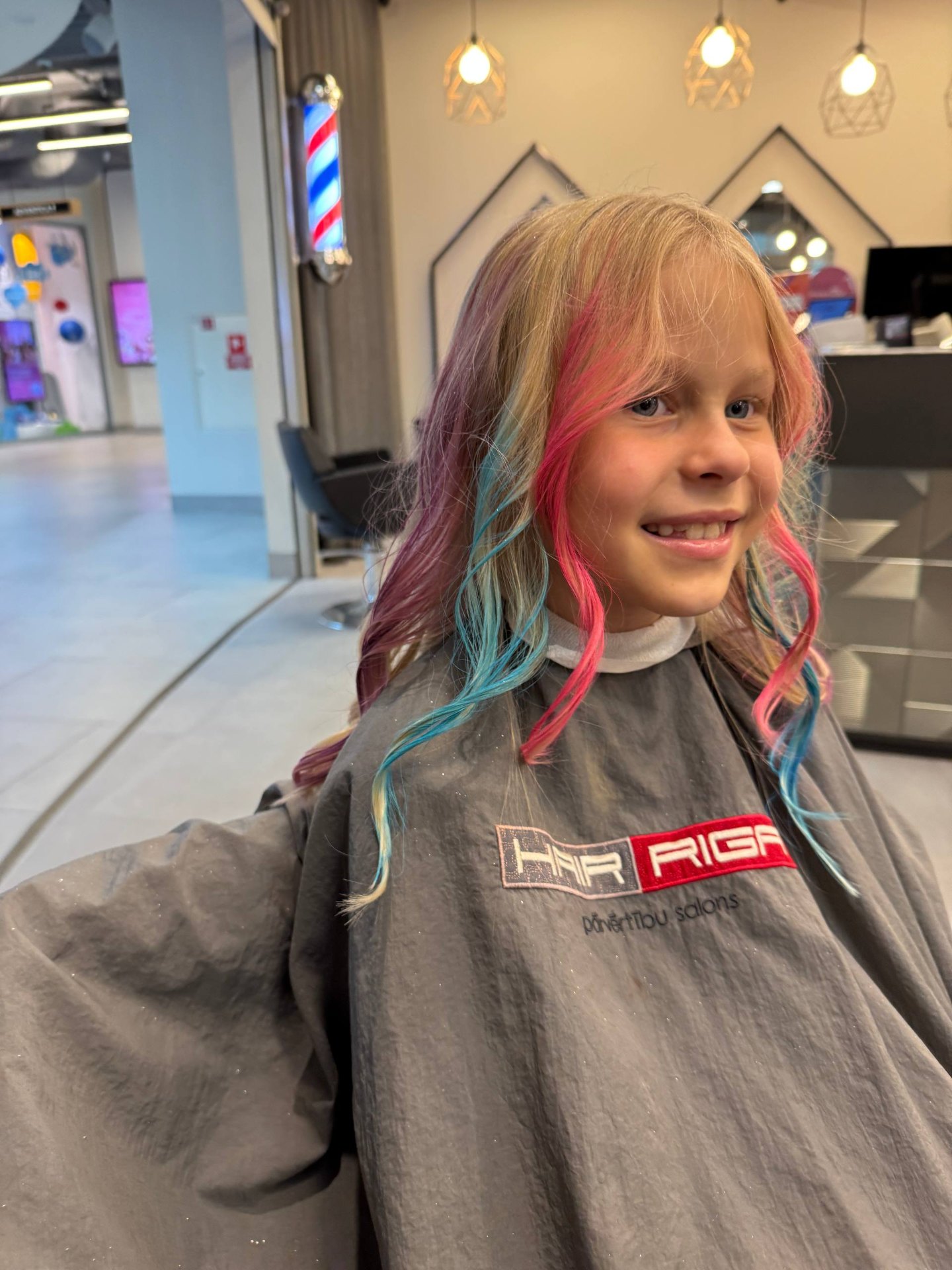 Krāsainā matu laka bērnam HAIRRIGA